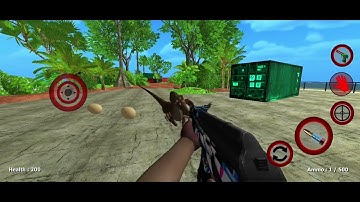 Dinosaur Bloody Island - Android ios Gameplay part 01 - Dinosaur game #2024