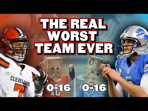 Lions or Browns: Which 0-16 Team Was