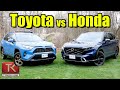 2023 Toyota RAV4 Hybrid vs Honda CR-V Hybrid - Which Fuel-Sipping Crossover is Best?
