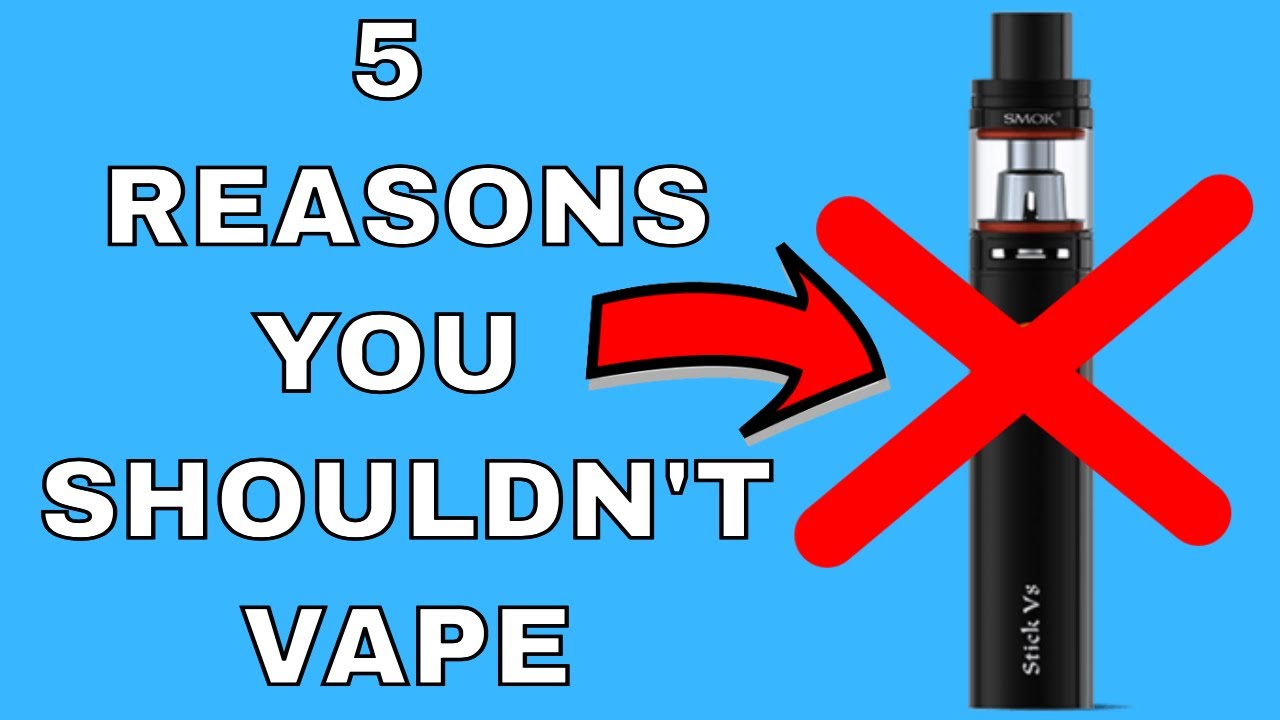 why you shouldn't vape essay