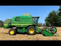 John Deere 9580 WTS - Ryegrass harvest - Chile 2020