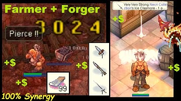 Ultimate Knight/LK & Forging Blacksmith Synergy NO-DL - Ragnarok PreRenewal -  Complete maps guide