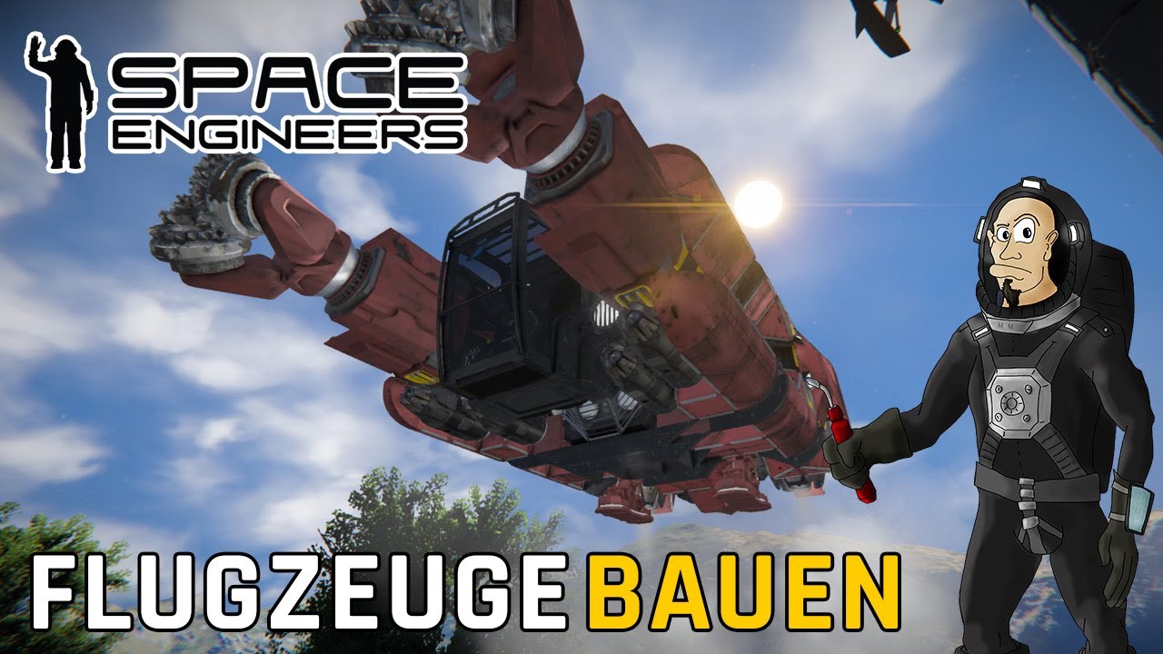 Space Engineers Tutorial - Fliegen und Minen in Atmosphäre - YouTube