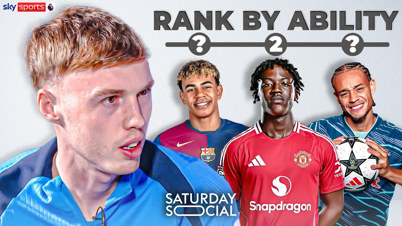 Cole Palmer RANKS the world’s BEST wonderkids! 💫