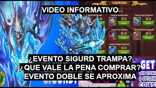 Video Informativo ¡¡EVENTO SIGURD TRAMPA!! ¿QUE VALE LA PENA COMPRAR? Hero Wars Dominion Era