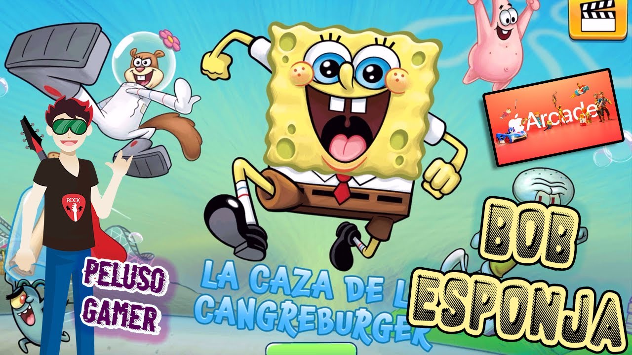 Bob Esponja A La Caza De La Cangreburger