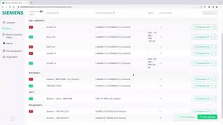 Siemens Connect Box – Network and equipment configuration screenshot 4