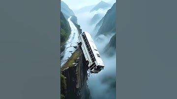 Indian Army saved Bus from falling into valley🚍 #ai #shorts #army