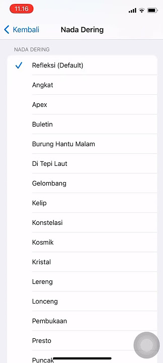 Ringtones iPhone Refleksi ✨ #short #nadaderingiphone