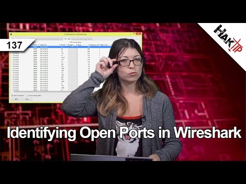 Identifying Open Ports in Wireshark, HakTip 137