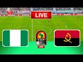 Live nigeria vs angola  africa cup of nations  quarterfinal  live football match today