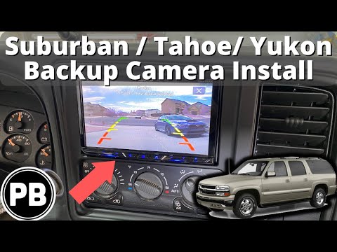 2000 - 2006 Suburban / Tahoe / Yukon Backup Camera Install