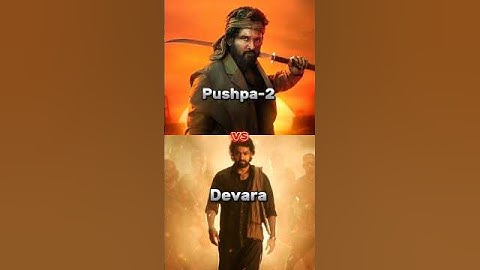 Pushpa-2 💙👑🔥 vs Devara ❤️💚 1st week collection 🤩💕|| comparison 🔥👑😎 pushparaj 💥🥵 vs Devara 😈 #shorts