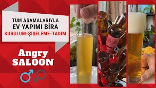 Evde Bira Yapımı Full Versiyon Kurulum Şişeleme Tadım