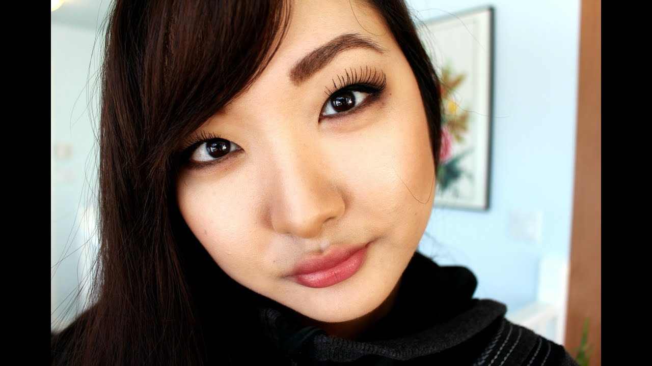 Everyday Makeup Tutorial Asian Half Hooded Monolid YouTube