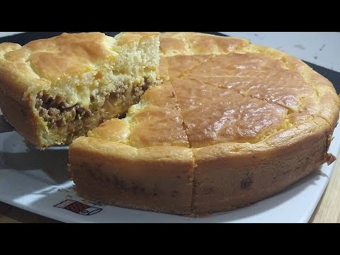 Vídeo: Torta Com Repolho E Carne Picada
