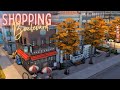 Шопинг бульвар│Строительство│Shopping Boulevard│SpeedBuild [The Sims 4]