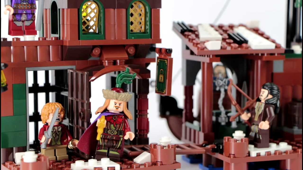 lego the hobbit lake town