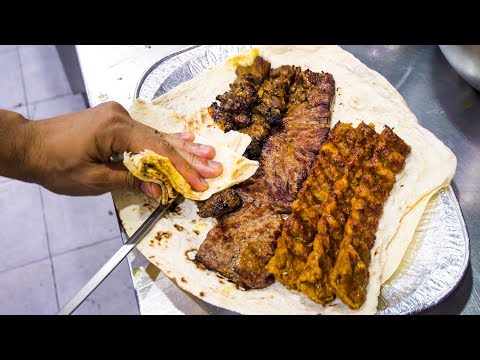 Food in Dubai - INCREDIBLE Iranian Kebabs & Whole Fish Fry | Deira, United Arab Emirates!