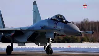 The Russian Su-35S fighters started combat duty to protect air borders of the Union State