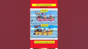 Who Is the Professional Fisherman? | Fun Riddle & Quiz Challenge to Test Your Brain! 🐟🧠