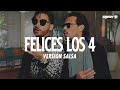 Maluma - Felices los 4 (Letra) ft. Marc Anthony (Salsa Version)