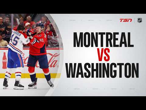 Washington Capitals vs. Montreal Canadiens | NHL Highlights