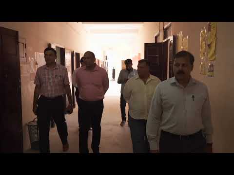 Video evidence of the inspection conducted by  CBSE on 09.11.2019