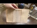 How to restring a Travelers&#39;s Notebook in under 5 minutes