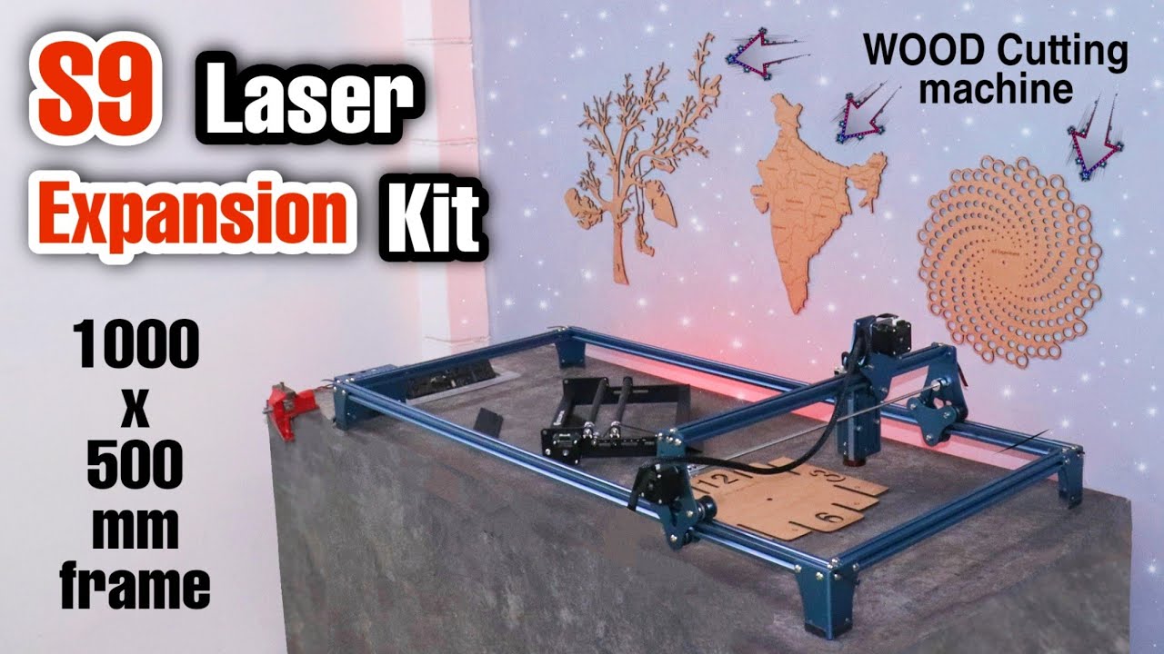 Scalpfun Laser Engraving area Expansion kit for Big projects cover (Hindi)