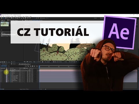 ADOBE AFTER EFFECTS | Tvorba 3D krajinky z 2D vrstev