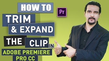 How to Trim & Expand the Clip in Adobe Premiere - lecture 07 - Ahmed Afridi