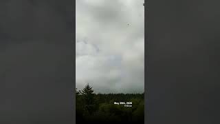 May 29, 2026 - Cloudy Northwest Skyscape Timelapse Video #timelapse #skyscape #sky #nature