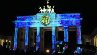 Бранденбургские ворота  Фестиваль света 2022