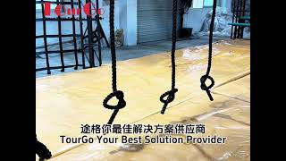 Outdoor OCR Spartan Race Obstacle Climbing Rope Indoor Gym Kids Ninja Warrior Elements Sea of Ropes