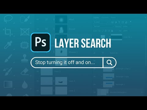 The Super Advanced Layer Search Engine in Photoshop!