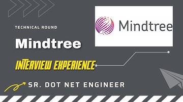 #6 Mindtree Interview Experience | Dot Net Developer Interview | Software Engineer | 5 yrs Exps