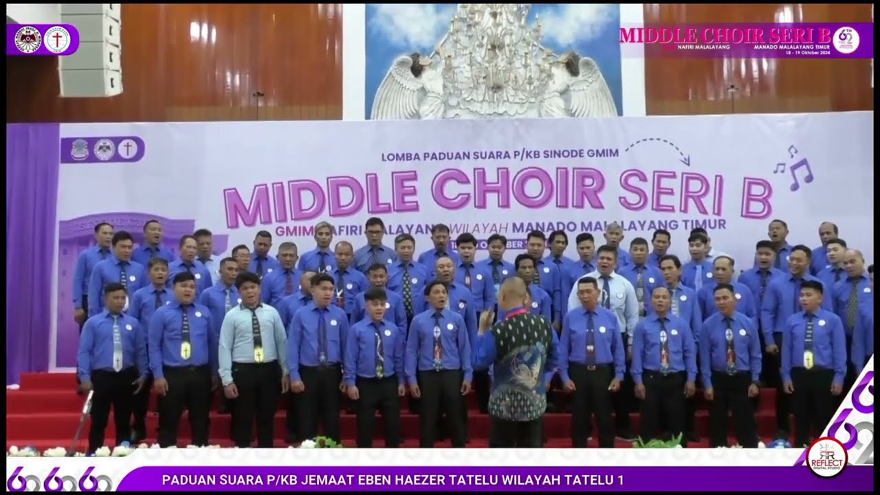 Haleluya - MIDDLE CHOIR SERI B | P/KB JEMAAT EBEN HAEZER TATELU WILAYAH TATELU SATU | TAHUN 2024