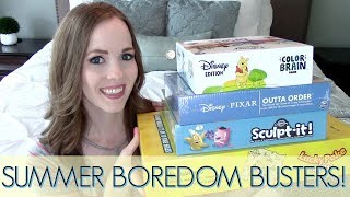 FUN GAMES & ACTIVITIES TO KEEP KIDS BUSY! | SCREEN-FREE SUMMER BOREDOM BUSTERS | SUMMER FUN FOR KIDS