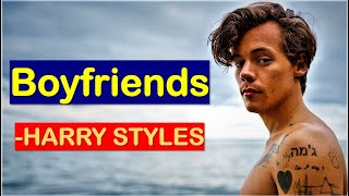 Harry Styles - Boyfriends Lyrics