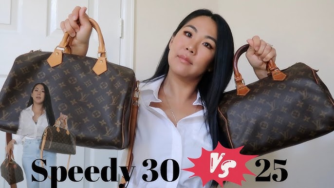 Louis Vuitton Speedy 25 vs 30 - Which One Is Right For You? - Christinabtv