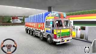 Indian Offroad Cargo Truck Driving - Uphill Death Roads - Android Gameplay #2  screenshot 4