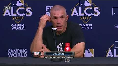 Yankees manager Joe Girardi talks ALCS loss and his uncertain future