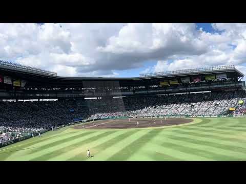 慶應義塾　若き血〜疾風〜アニマル〜ソレイユ【5回】(2023 夏の甲子園　初戦)
