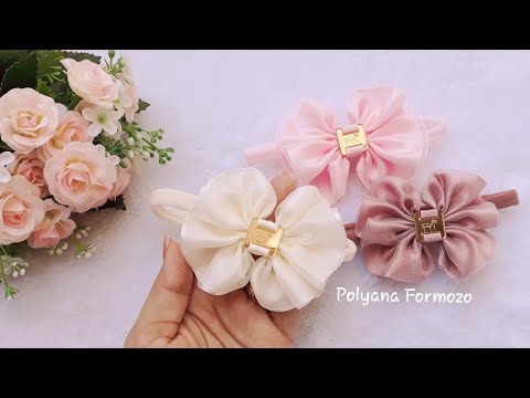Laço franzido super fácil- Poly Formozo