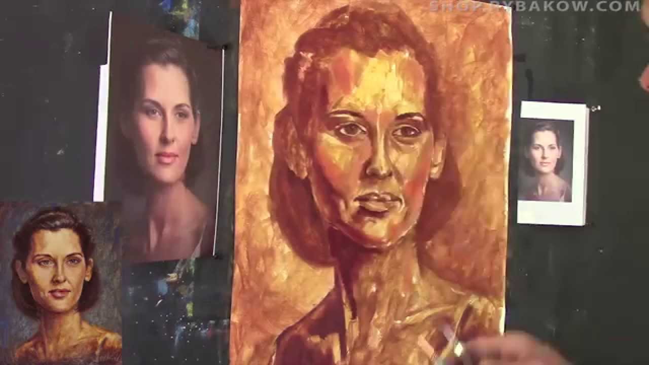 Portrait. Full video about how to paint portraits of oil. See the full ...