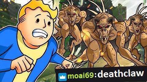 Fallout 4, but if chat spells an enemy 10 spawn...