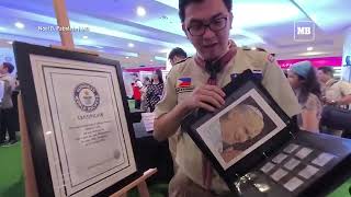 Manila Bulletin: Guinness World Record holder showcases his stamp collection