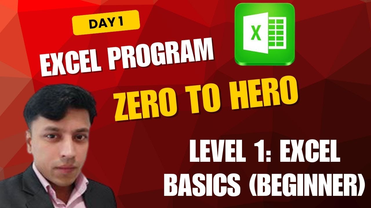 Excel Tutorial for Beginners | Excel Introduction, Data Entry ...