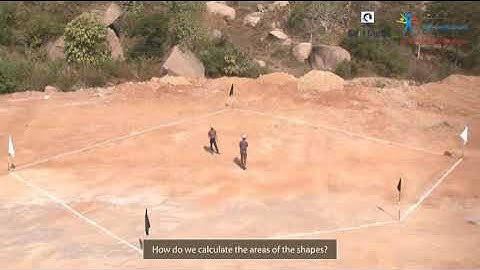 Making of Shapes with Cross Staff and Base Line